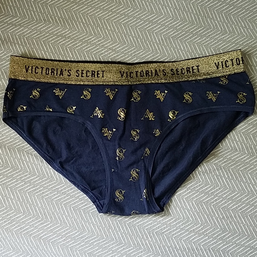Gold Glitter Victoria's Secret Panties